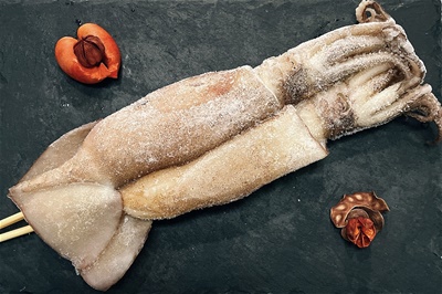 生凍大魷魚烤串